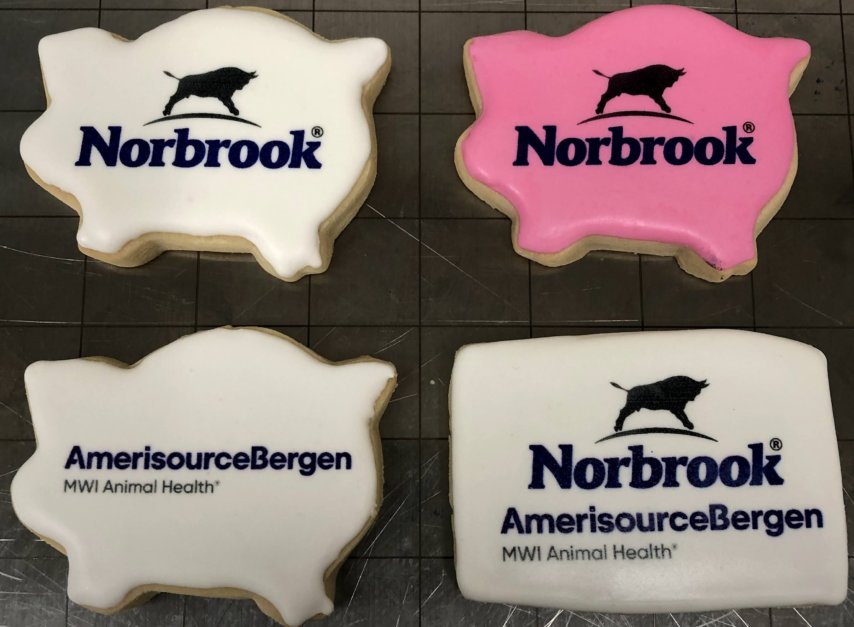 Custom Logo Cookies