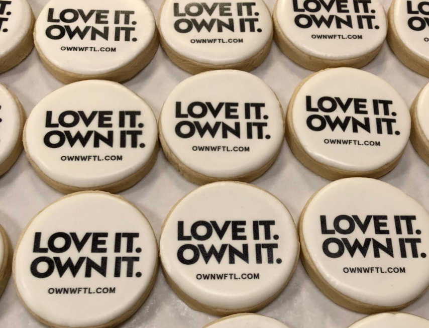 Bulk Custom Logo Cookies