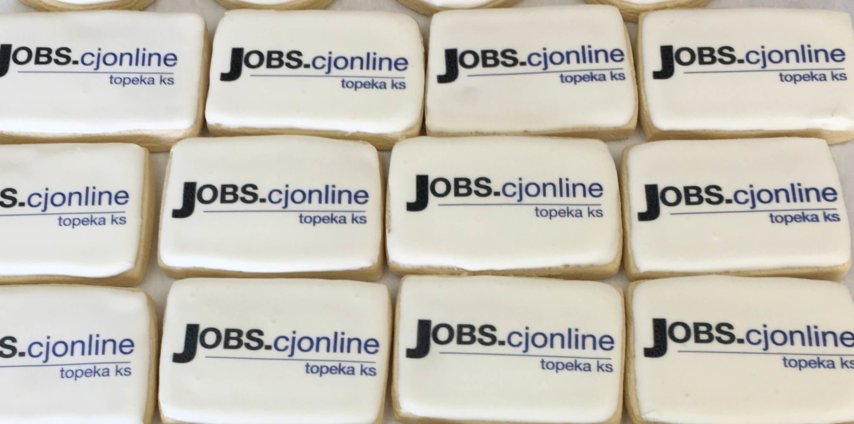 Custom Logo Cookies Rectangle