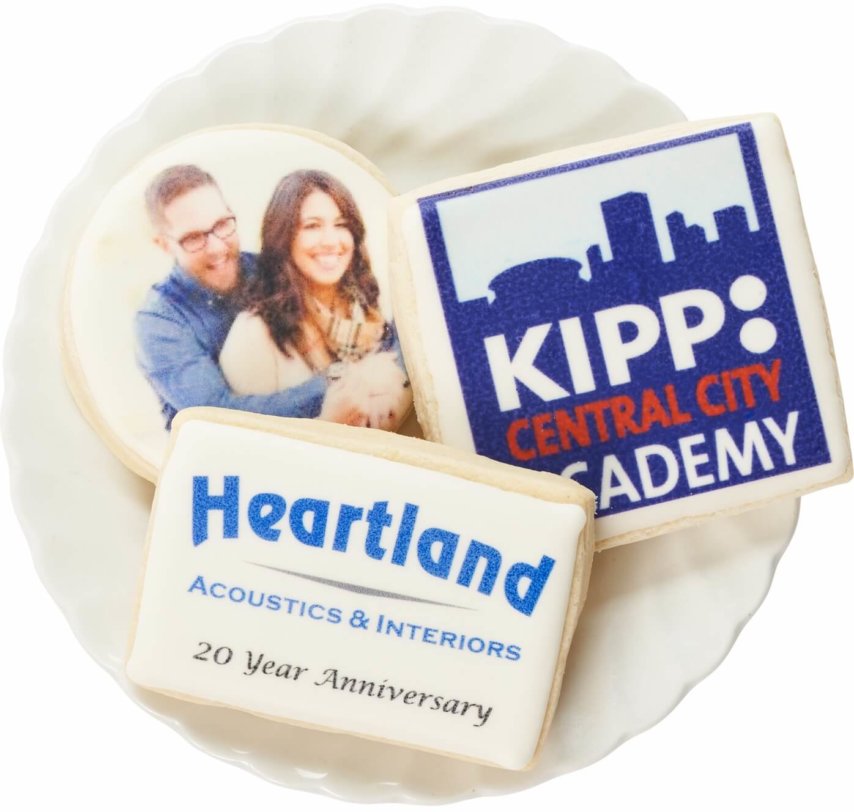 Bulk Custom Logo Cookies