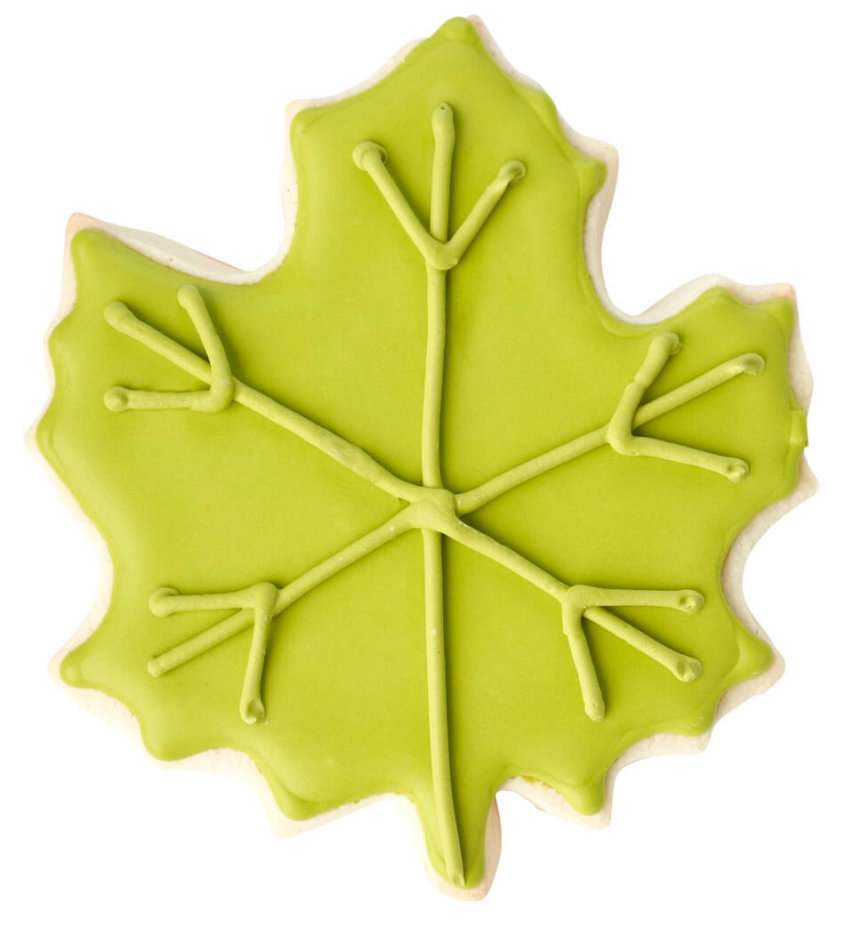 Falling Leaves Cookie Box