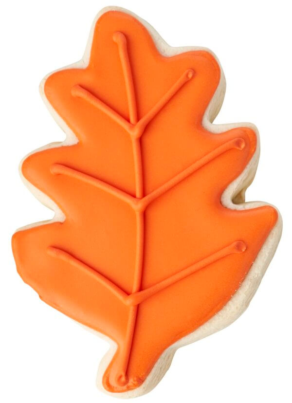 Falling Leaves Cookie Box