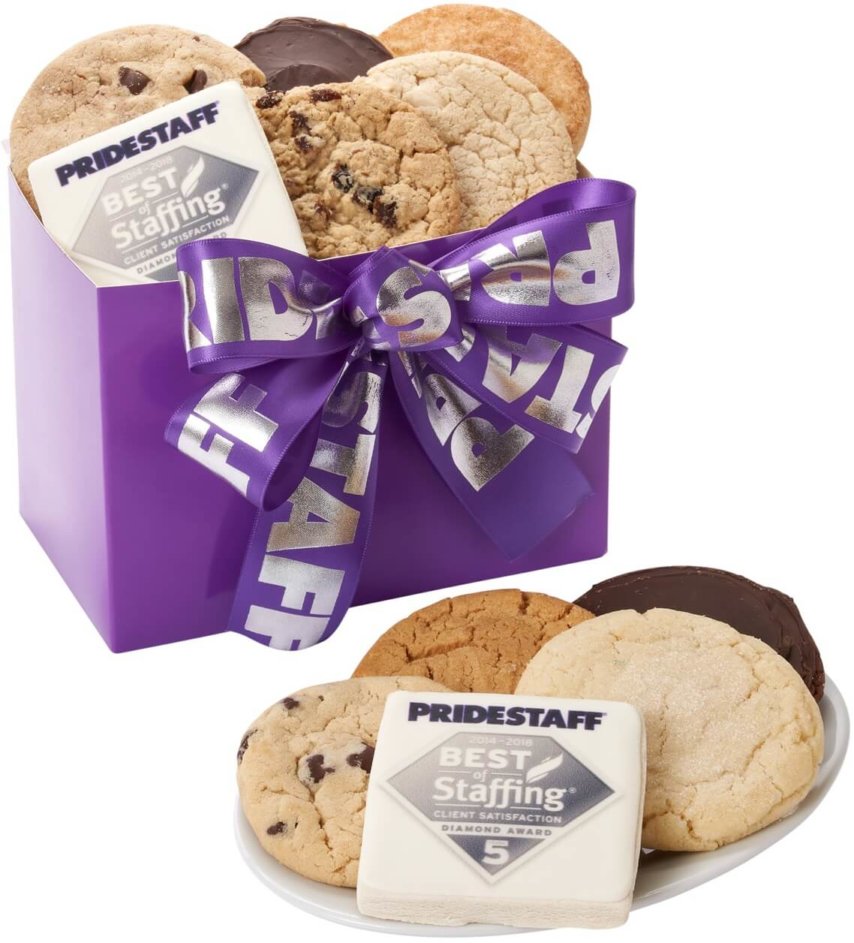 PrideStaff Diamond Award Cookie Box