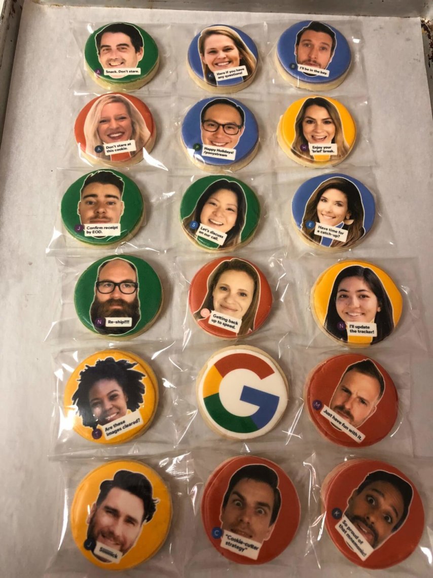 Custom Photo Cookies