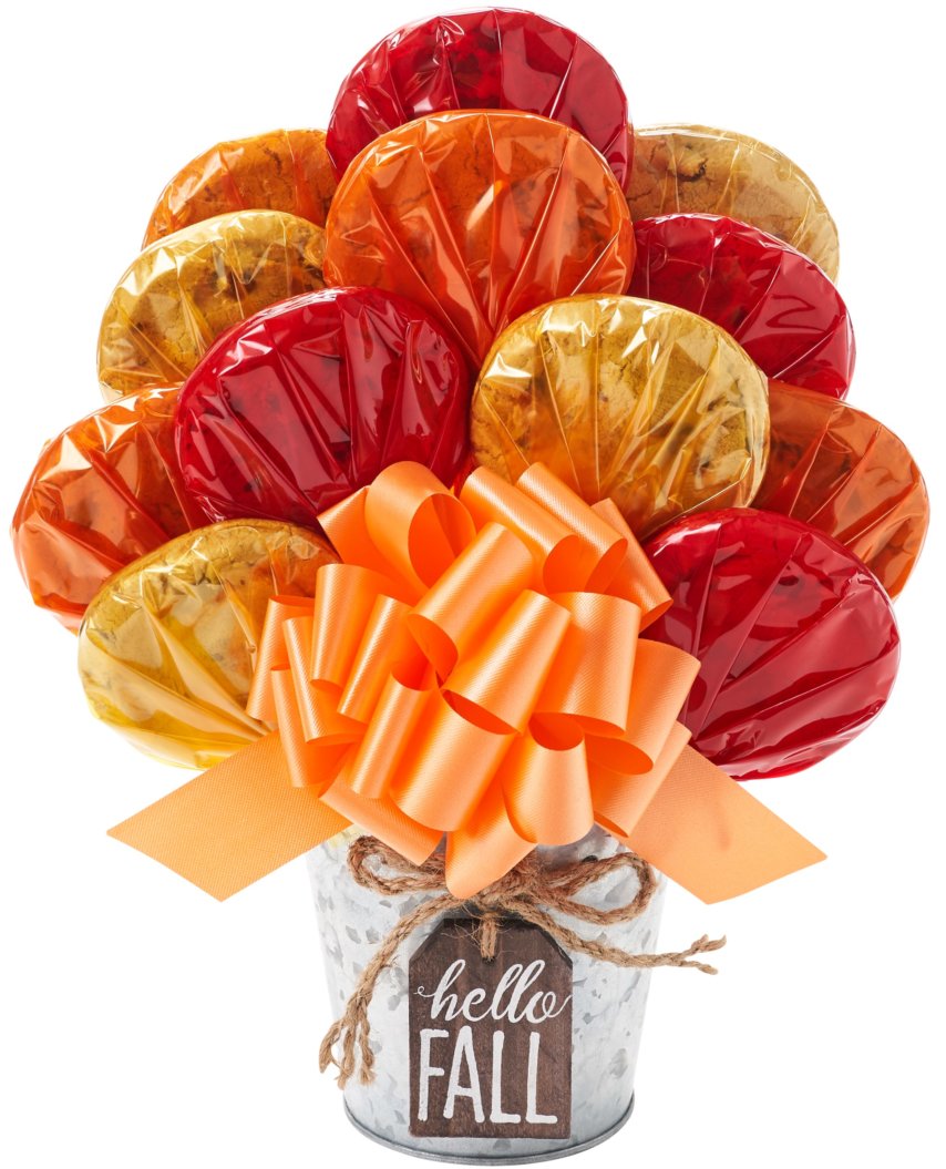 Hello Fall Cookie Bouquet