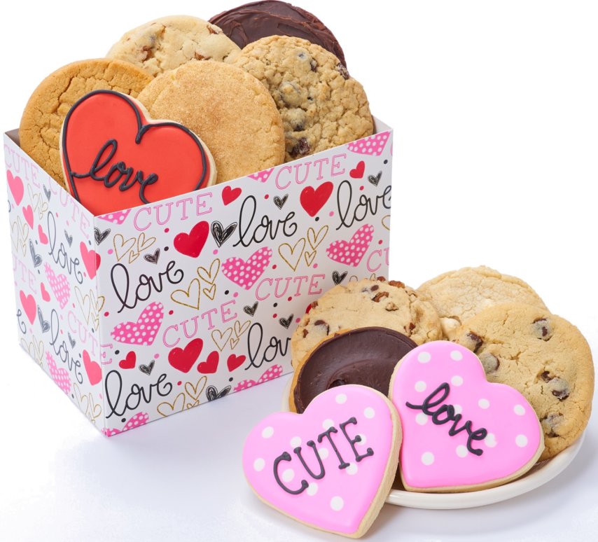 Cute Love Cookie Box