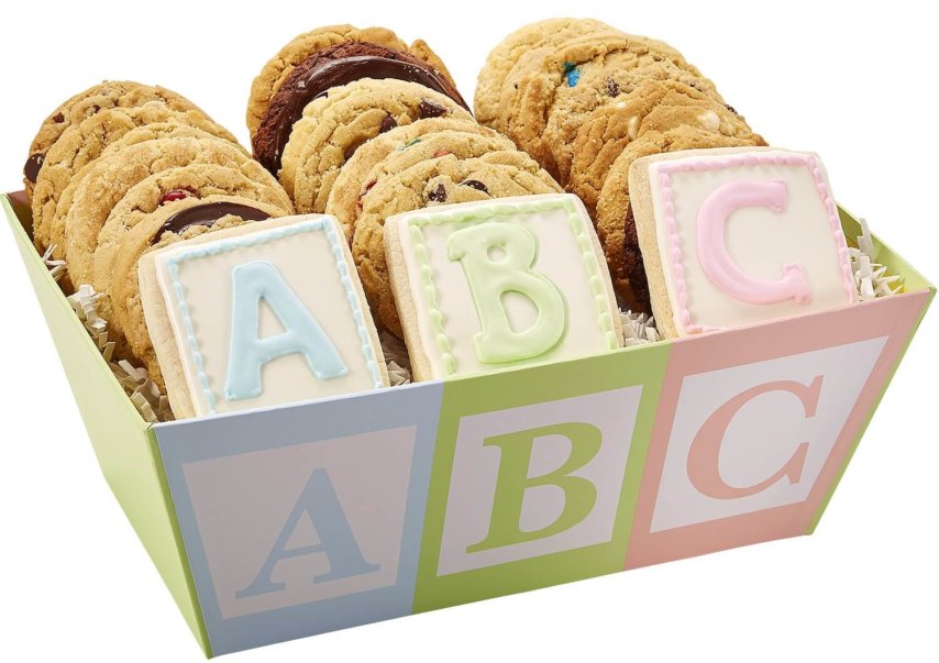 Baby Block Cookie Tray