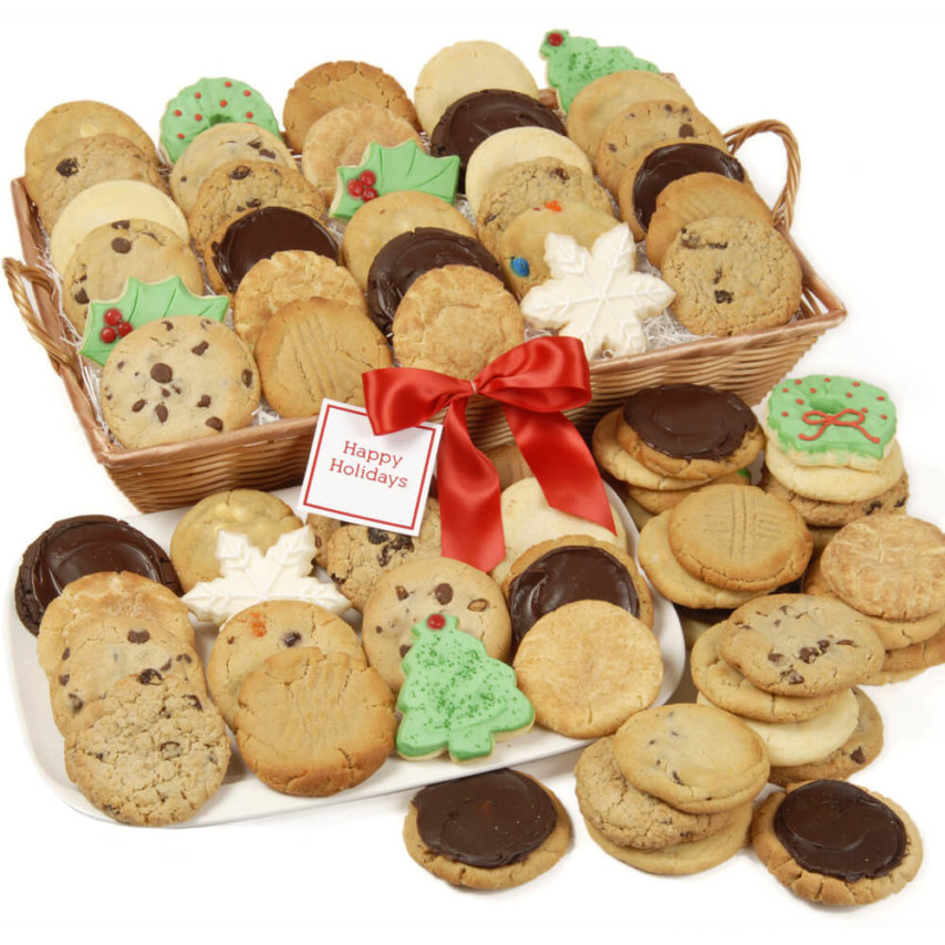 Bountiful Holiday Cookie Basket