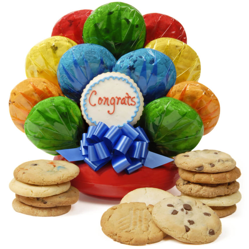 Congratulations Cookie Bouquet