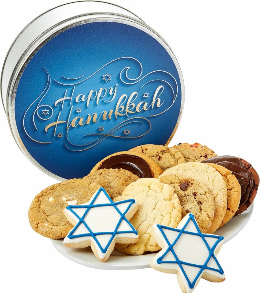 Hanukkah Cookie Tin