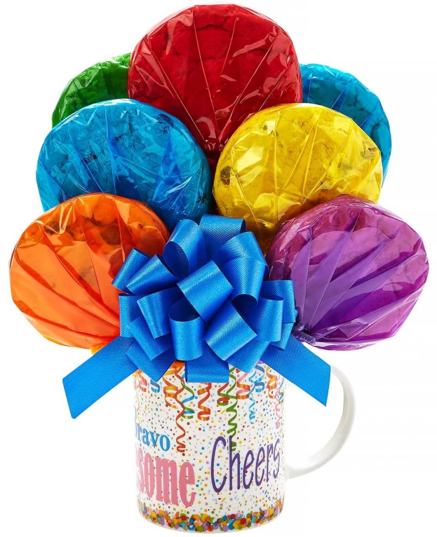 Cheers Mug Cookie Bouquet