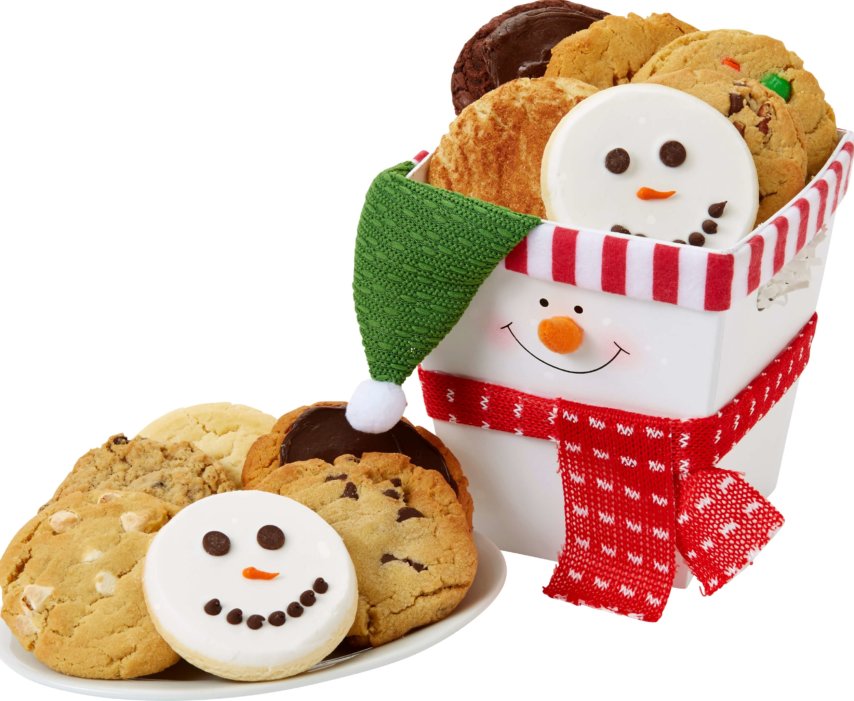 Snowman Cookie Box