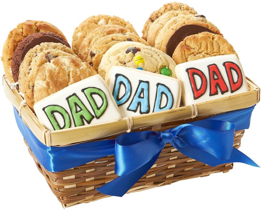 Dad Cookie Basket