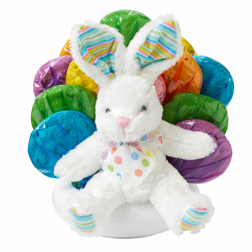 Plush Bunny Cookie Bouquet