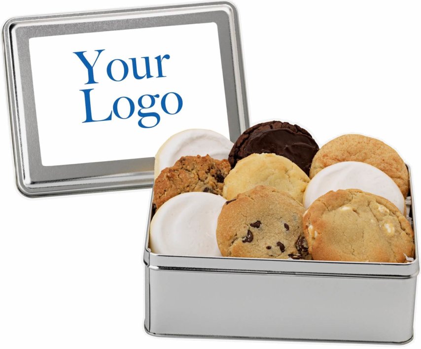 Logo Cookie Tin