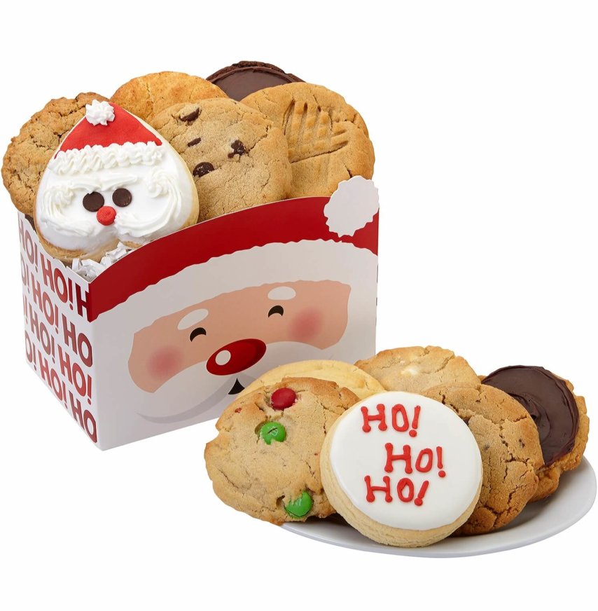 Santa Cookie Box